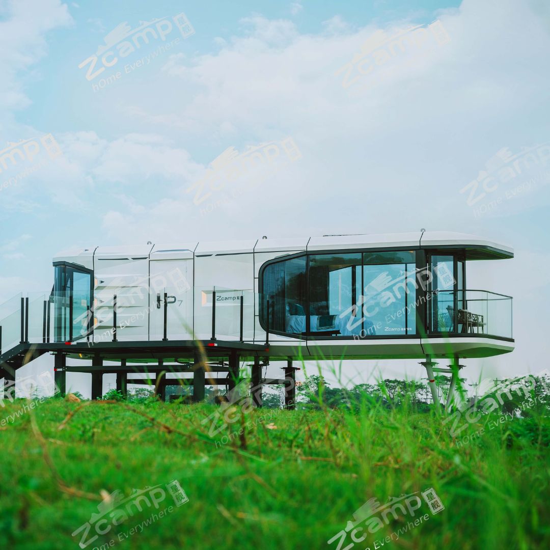 Zcamp P7 Modern Prefab House With Balcony