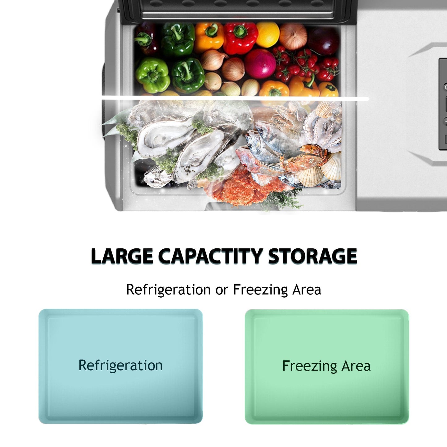 Alpicool ECX40 Portable Car Fridge Freezer
