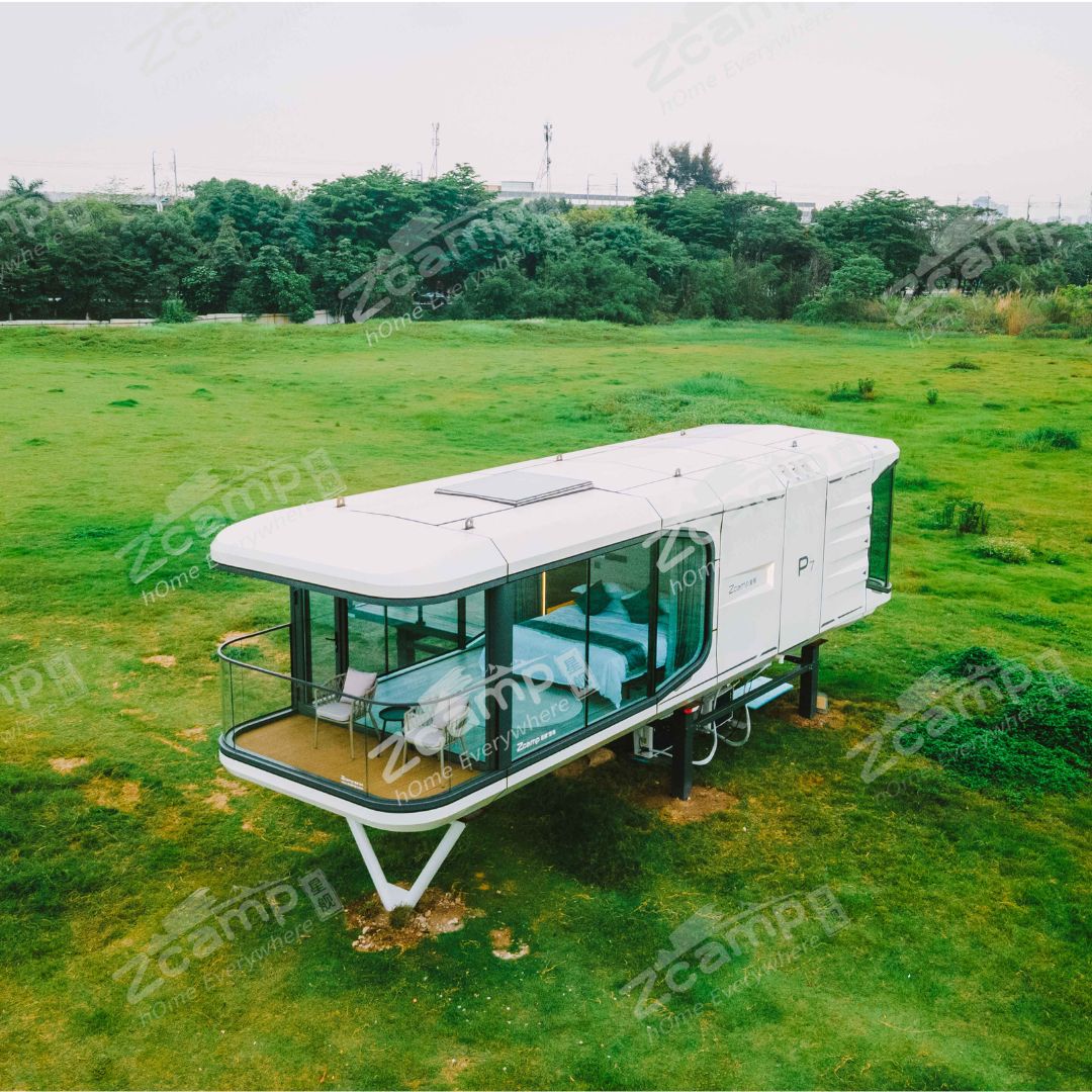 Zcamp P7 Modern Prefab House With Balcony – Alpicool UK Store